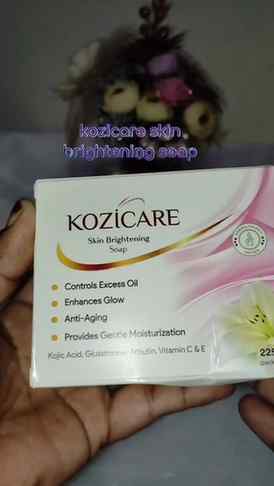 Comment for links 🖇️ 
Kozicare skin brightening soap 
It br