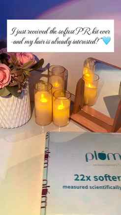 I just received a  PR kit from plum 
Let's see will it work