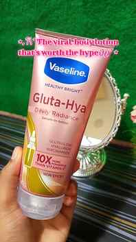 ✨ Dewy skin, without the sticky feel! 💖
Vaseline Gluta-Hya