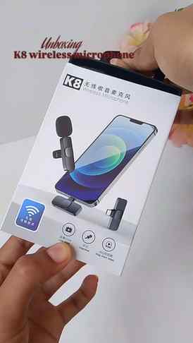 UNBOXING K8 wireless microphone 🎶
#microphone #unboxing #t