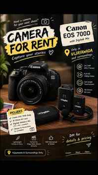 Dm
.
..
.
.

#camerarent #vijayawada