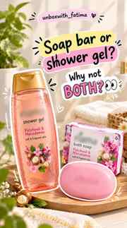 My current shower-time combo for that fresh, soft & fragrant