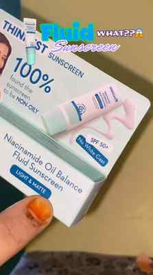 Mini trail #wishcaresunscreen @mywishcare 
For OILY SKIN—-
T