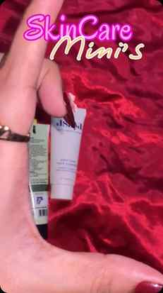 Skincare mini’s are osm to try!!
No waste of money in full p