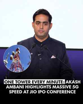 India’s 5G revolution is accelerating! 🚀📶 One tower every 