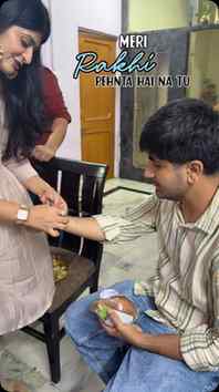 Because you are my baby brother @himanshukhatrii_18
#rakhi