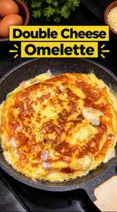 Double Cheese Omelette |
Macros:
🔥 Calories: ~500 kcal
�