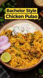 Chicken Pulao Bachelor Style🍗🔥