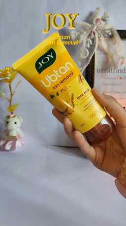 🌼 Joy Ubtan Tan Removal Facewash 🌼
Enriched with the goodn