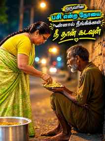 ஒருவரின் பசியை போக்க முடிந்தால்… அதைவிட பெரிய தர்மம் வேறெதுவ