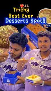 Premium Desserts You Can’t Miss in Trichy! 🍰🔥
Tried a prem