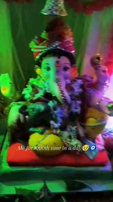 Me at 3am when no one is watching 🤭
#ganpatibappamorya #ba