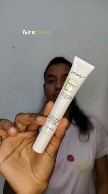 My eyes love this🥰😍
Best eyes cream by @dermabayskincare