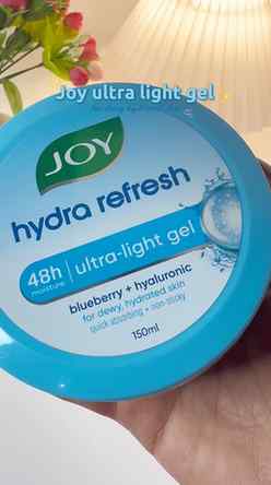 That lightweight hydration though! 💧✨
Tried the JOY Hydra