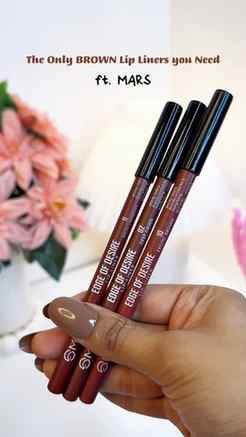 The only brown lip liners you need 🤎✨ @reachedmars
Honest