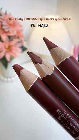 The only brown lip liners you need 🤎✨ @reachedmars
Honest