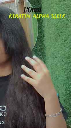 POV: your hair finally got the smoothness it was begging for