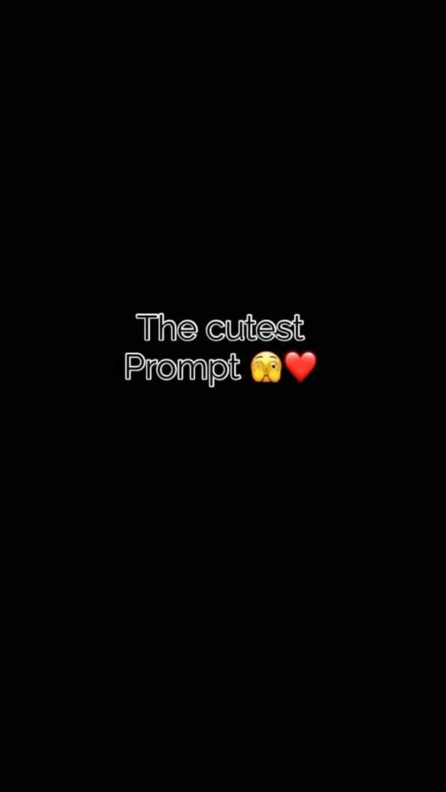 comment for prompt 🤩✨♥️