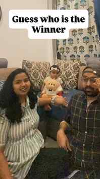 Game night 😉✌️
.
.
Winner is interesting 🧐 😜

#babyfun #g