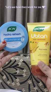 Unboxing my new skincare duo 💙✨
JOY Ubtan Face Wash 🌿 + JO