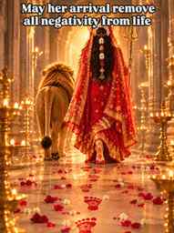 Embracing the divine energy with these beautiful traditional