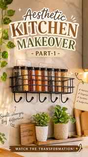 🌷AESTHETIC KITCHEN MAKEOVER ✨
.
.
#reachmore 
#keepgrowing 