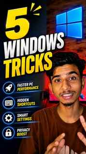 5 Hidden Windows Tricks You Should Start Using! 🤯
#pctips #
