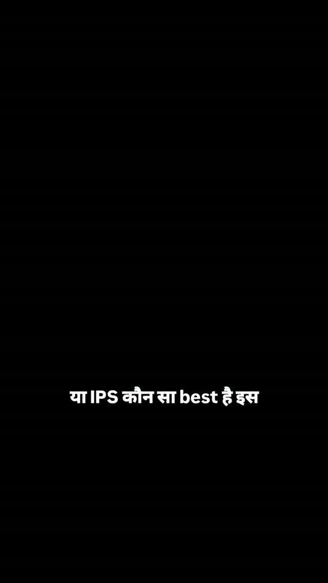 OLED vs IPS ⚡ Which Display Wins ?
OLED or IPS ?
Here's the 