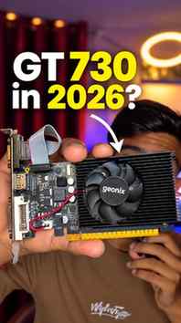 GT 730 in 2026? Is It Still Worth Buying?
.
.
.
#gpu #techtr