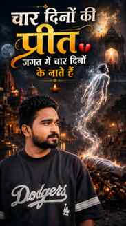 👉 चार दिनों की प्रीत जगत में, चार दिनों के नाते हैं 💯🥀 ..