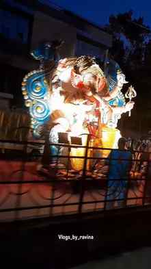 भुसावल में ऐसा होता है गणेश विसर्जन🙏😍 wait for end👀👉 #vi