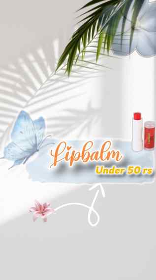 ❤️ Are ye Lipgloss  hota kya hai ?.. 

Lipbalm under 50 rs

