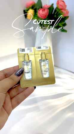 Kerastase elixir ultimate oil sample ……..
(Kerastase elixir