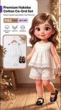 Baby Girls-க்கு Cutest Outfit Collection இங்க இருக்கு! 🎀👗