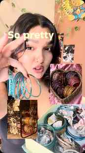 Showing off meri mummy ka bangal collection 😝😈💗
#ethnicje