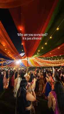 Can’t wait 🥹

[ navratri , dandiya night , fun , festival ,