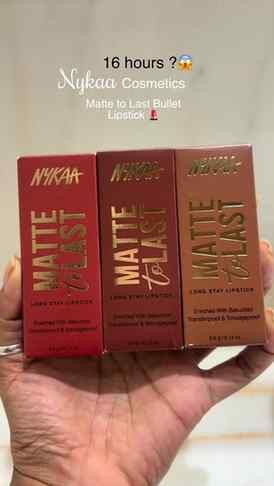 💄 Apply it. 
Forget it. 
Slay all day. 💋✨

#ad The Nykaa C