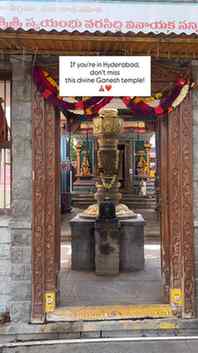 Where faith meets peace—one of Hyderabad’s most beautiful Ga