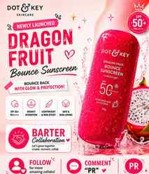 🚨 Collab Alert Girlies 💖
Dot & Key Dragon Fruit Sunscreen