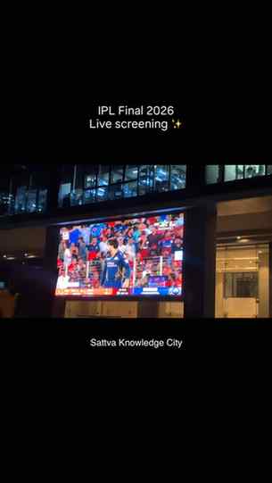 IPL Final Screening 2026 ✨
#ipl2026 #hyderabad #hyderabaddi