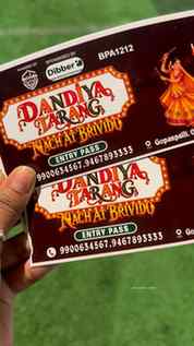 💃✨ Hyderabad, get ready for Dandiya Tarang! ❤️ @brividoplay