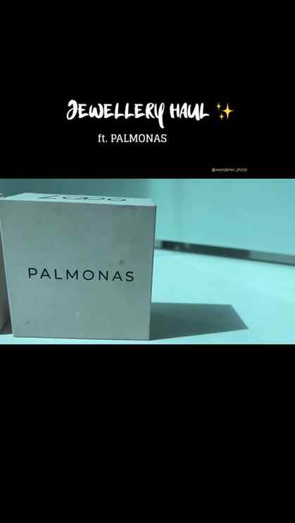 Palmona ear rings ✨
✨ Jewellery haul ft. Palmona! 💎
The pe