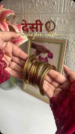 these desi bangles from @meesho.app__ 
.
.
.
.
.
.
.
.
meesh
