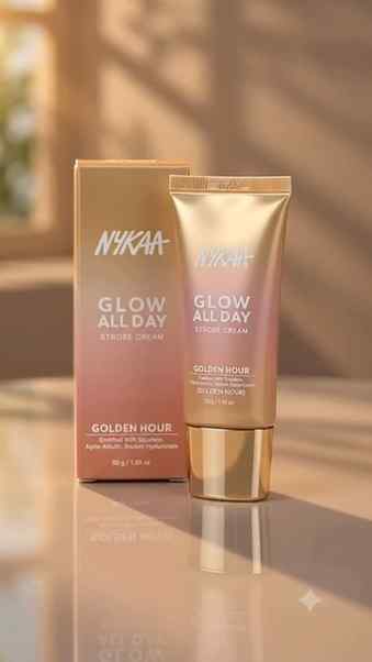 Glow all day, shine all the way ✨💗
Nykaa Glow All Day Strob