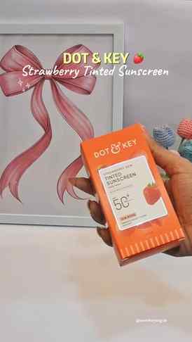 Comment below for link 💗 ✨️ 

Dot & Key ka Strawberry Tinte