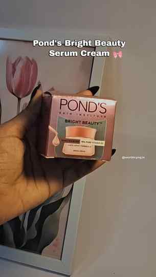 @pondsindia this serum cream is designed for all skin types.
