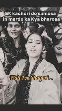 एक कचौड़ी दो समोसा 😂
.
.
.
#womensupportingwomen #womenempow