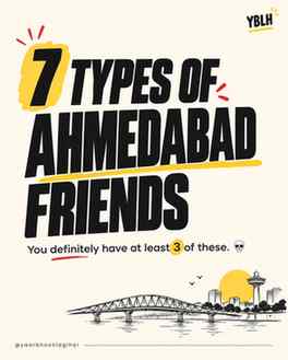 Ahmedabad friends are totally different species.
Sachu bolo