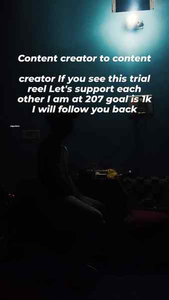 Content creator to content
creator If you see this trial re