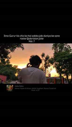 Halka Halka (gurur) #day44
.
.Rahat Fateh Ali Khan, Abhijit 